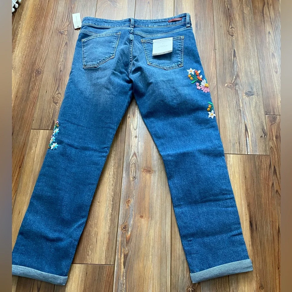 Anthropologie Pilcro & the Letterpress Embroidered Jeans - Picture 2 of 8